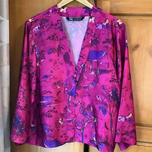 ZARA  pink jacket XS